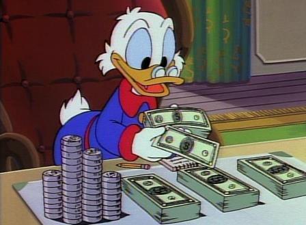 CountingHisMoney